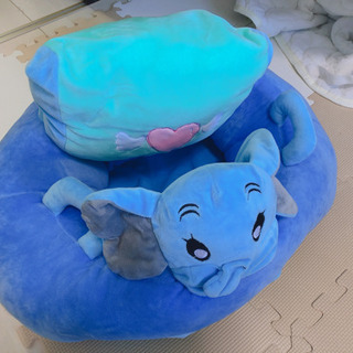 ぞうさん　クッションイスの画像