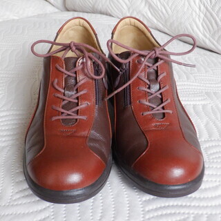 ムーンスター スポルス レディース コンフォートシューズ 本革の画像