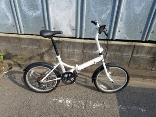 折りたたみ自転車　20インチ　captain stag