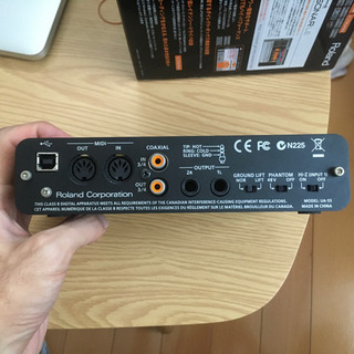 【ほぼ未使用】Roland QUAD-CAPTURE UA-55の画像