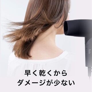 新品 SALONIA/サロニア スピーディーイオンドライヤー SL-013 WH ホワイト の画像