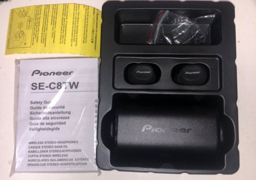 超美品 Pioneer ワイヤレスイヤホン SE-C8TW【値下げしました】