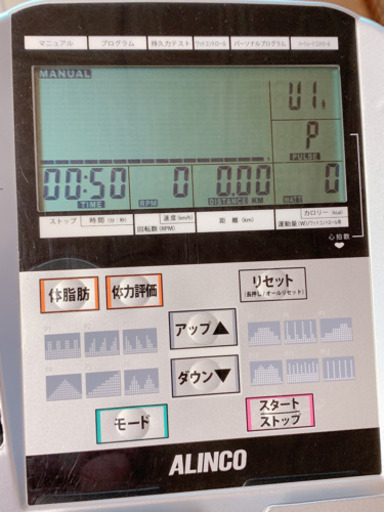 取引決定しました　引取限定 アルインコ プログラムバイク AFB6215 フロアマット付