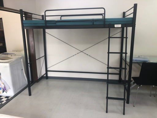 【リサイクルサービス八光　田上店　配達・設置OK】ハイベッド(ハイベッド セパタPW BK)