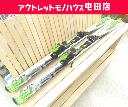 エラン スキー板 EFLEX4 168cm ビンディング付き イージーライドロッカー 2点セット ELAN ☆ PayPay(ペイペイ)決済可能 ☆ 札幌市 北区 屯田