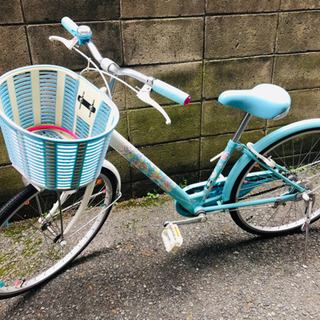 女児用自転車24インチ  