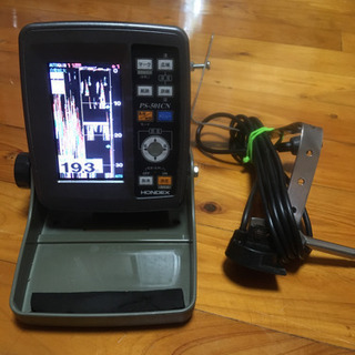 中古◇ホンデックス/PC-501CN GPS内蔵 魚群探知機◇カヤック