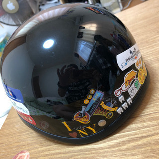 ヘルメット 125cc以下用　黒の半ヘルのみ