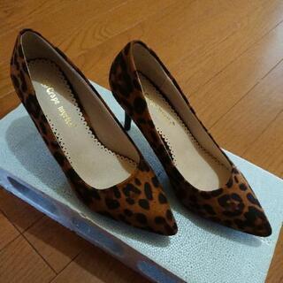 ※手渡し可  新品未使用!!  パンプス  レオパード柄