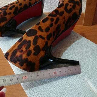 ※手渡し可  新品未使用!!  パンプス  レオパード柄の画像