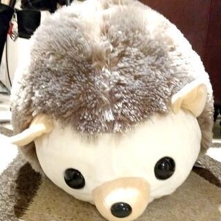 早い者勝ち！特大★美品♪ハリネズミぬいぐるみタグ付き★おうちでモフモフ