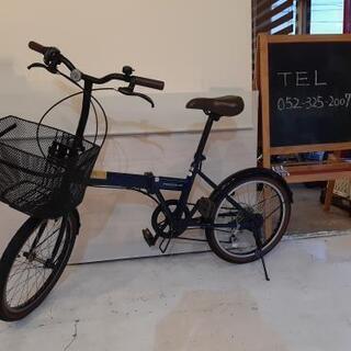 取引中【美品】20インチ折り畳み自転車6段