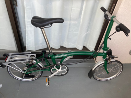 【付属品あり】ブロンプトンS6R 2017年モデル 6速 キャリア付き