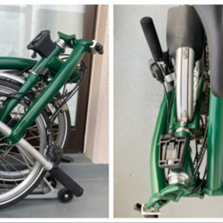 【付属品あり】ブロンプトンS6R 2017年モデル 6速 キャリア付きの画像