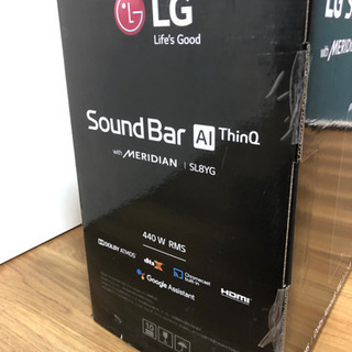 新品 LG サウンドバー SL8YGの画像