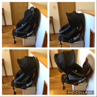 チャイルドシート、コンビ、ラクティアターン、新生児からOK、使い