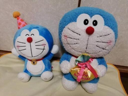 ドラえもん バースデーver ぬいぐるみ2点