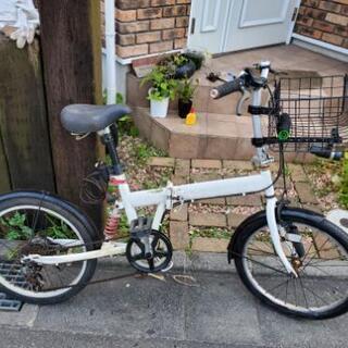 20インチ折りたたみ自転車の画像
