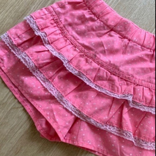 可愛い キュロット　ショートパンツ