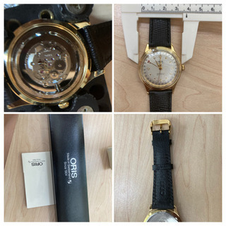 オリス 本物 ポインターデイト 手巻き 37mmモデル