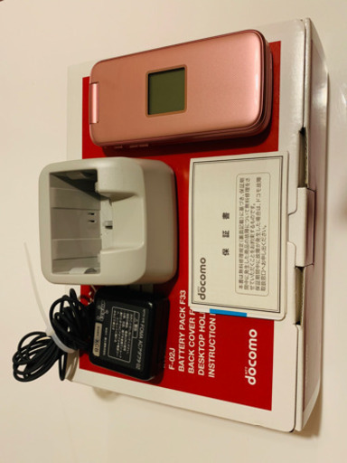 Aランク中古品　ドコモ　らくらくホン　F-02J