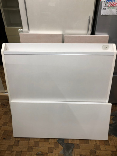 【ニトリ】収納付きシングルベッド ジオ WH チェスト40T?自社配送時?代引き可?※現金、クレジット、スマホ決済対応※