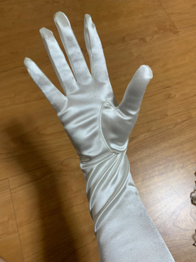 美品！ブライダルインナー 上下セット、ロンググローブ