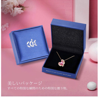 レディース　ネックレス　オープンハート