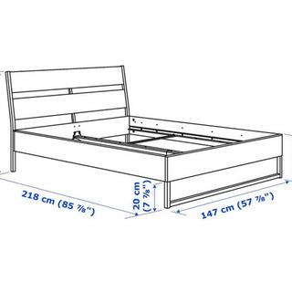IKEA ダブルベッドの画像