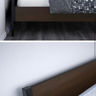 IKEA ダブルベッドの画像