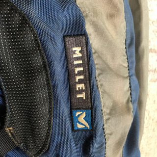 ミレーの登山リュック（ザックカバーつき）の画像