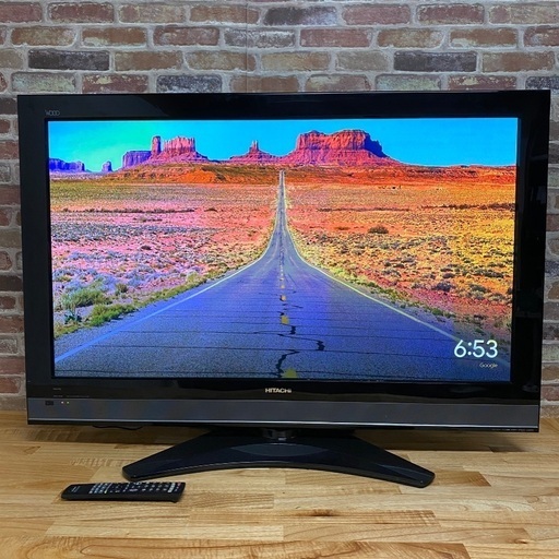 ①即日受渡❣️HDD内蔵 HITACHI46型フルハイビジョン20000円