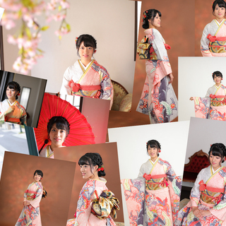 成人式前撮りに♪神戸で成人式の写真を撮るなら三宮写真室で☆ご予約...