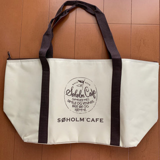 スーホルムカフェ　保冷トートバック　ベージュ