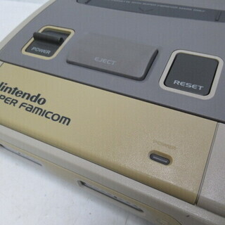 JKN1465/ゲーム機/本体/SFC/スーパーファミコン/任天堂/ニンテンドー/Nintendo/SHVC-001/中古品/の画像