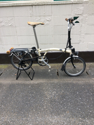 初期型BROMPTON オールド　走行小　初心　へこみ　加工あり