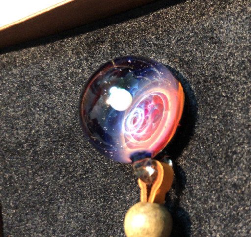 希少赤系☆新品 宇宙ガラス プラスアルファ＋α 戸水賢志 1点物