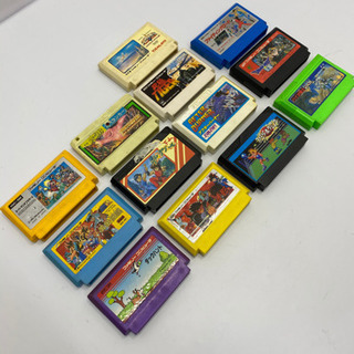 任天堂　ファミリーコンピュータ ゲームソフト　13本セット　特価！の画像