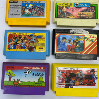 任天堂　ファミリーコンピュータ ゲームソフト　13本セット　特価！の画像