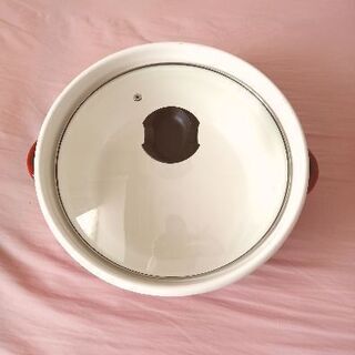鍋　ホーローの画像