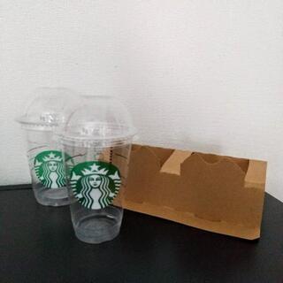 STARBUCKS/容器 5ヶ ショップ袋1ヶ セットの画像