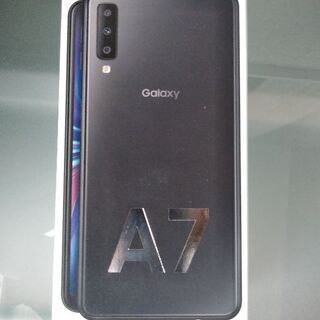 ギャラクシーA7、ブラック、新品未開封、送料無料❢?