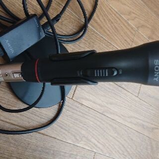 お話し中 ジャンク品  スタンド付きマイク SONY