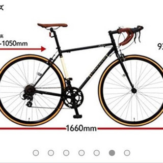 ロードバイク　赤の画像