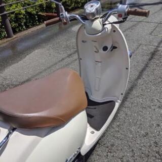 値下げ‼【タイヤ・バッテリー新品】ヤマハ　ビーノ　ベージュの画像