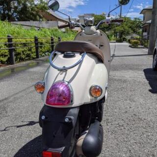 値下げ‼【タイヤ・バッテリー新品】ヤマハ　ビーノ　ベージュの画像
