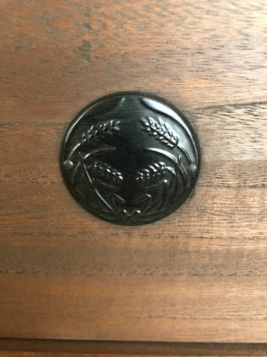 受け付け終了　桐　和箪笥　和ダンス　アンティーク　レトロ　小箪笥　古家具　一点物　ローチェスト　収納　引き出し