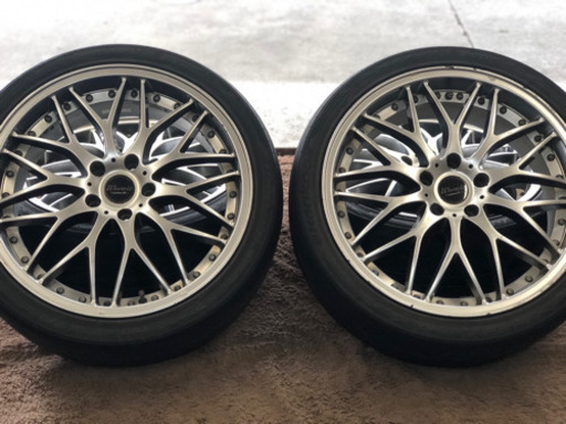 19インチ　オフセット47  8j