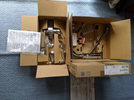 TOTO 台所用シンプルレバー混合栓　3セット