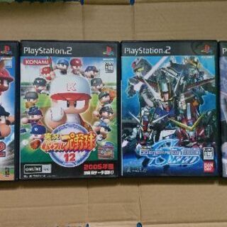 PS2ゲームソフトセットの画像